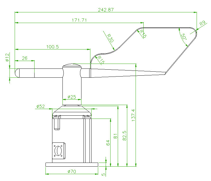 走航式TVOC在線監(jiān)測(cè)系統(tǒng)常規(guī)配置，戶(hù)外P8單色LED單行顯示